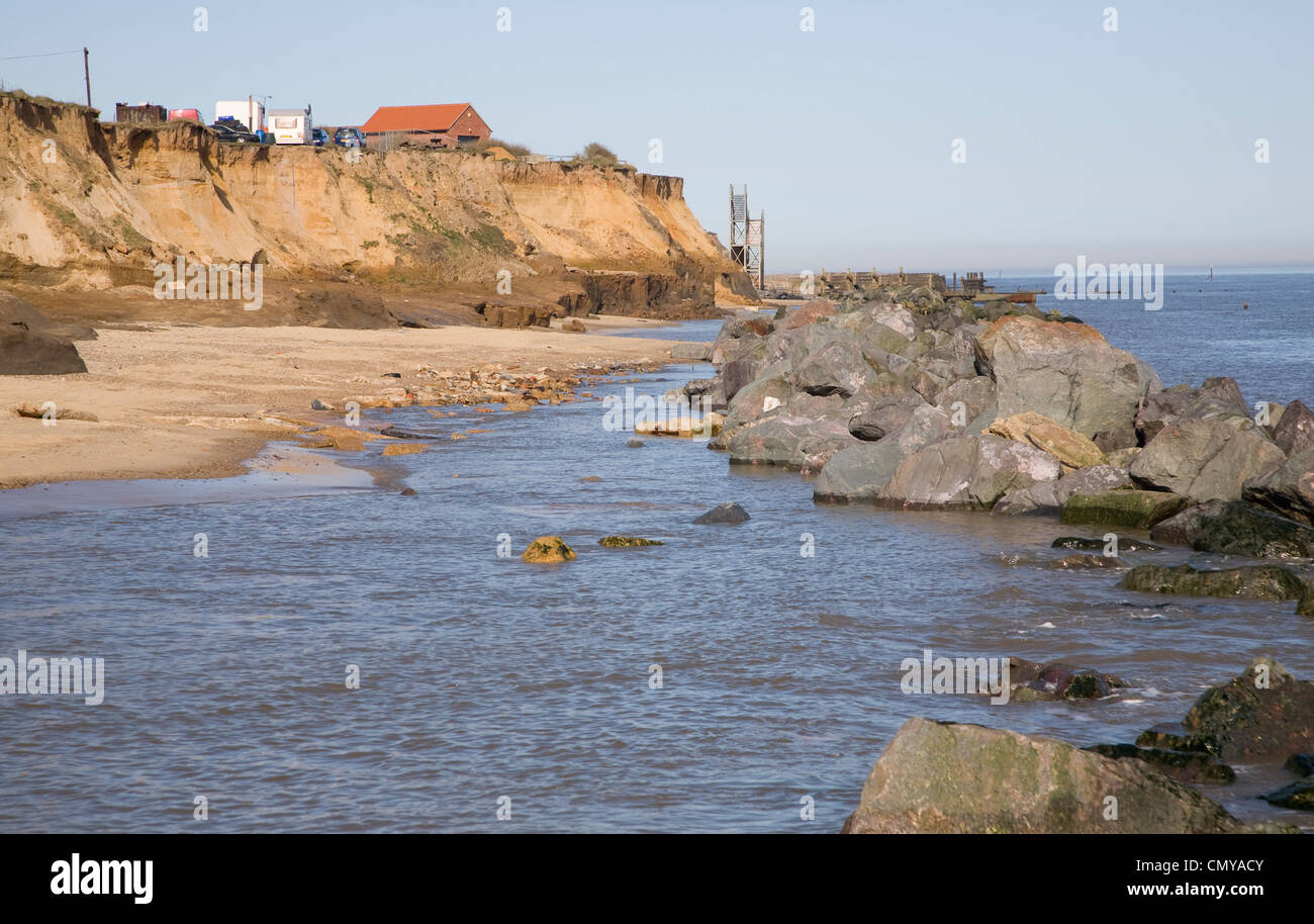 Rock armour norfolk hi-res stock photography and images - Alamy
