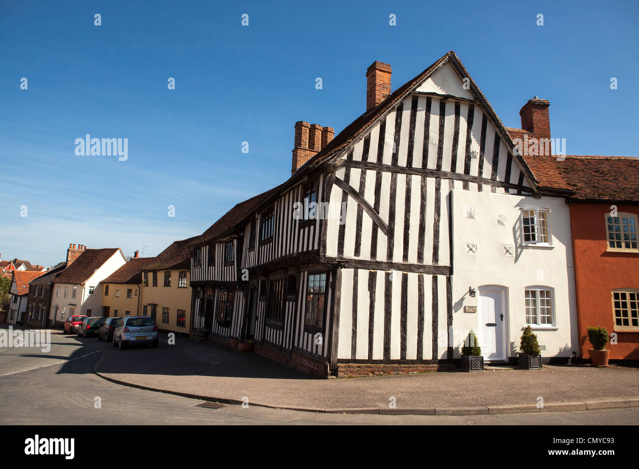 Blaize House, a Medieval house in Lavenham, Suffolk Stock Photo Alamy