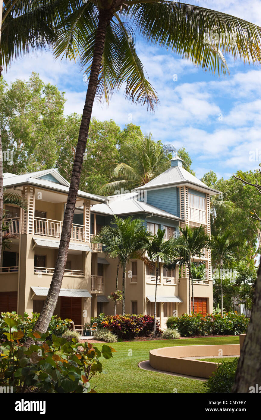 Mantra Amphora Resort. Palm Cove, Cairns, Queensland, Australia Stock