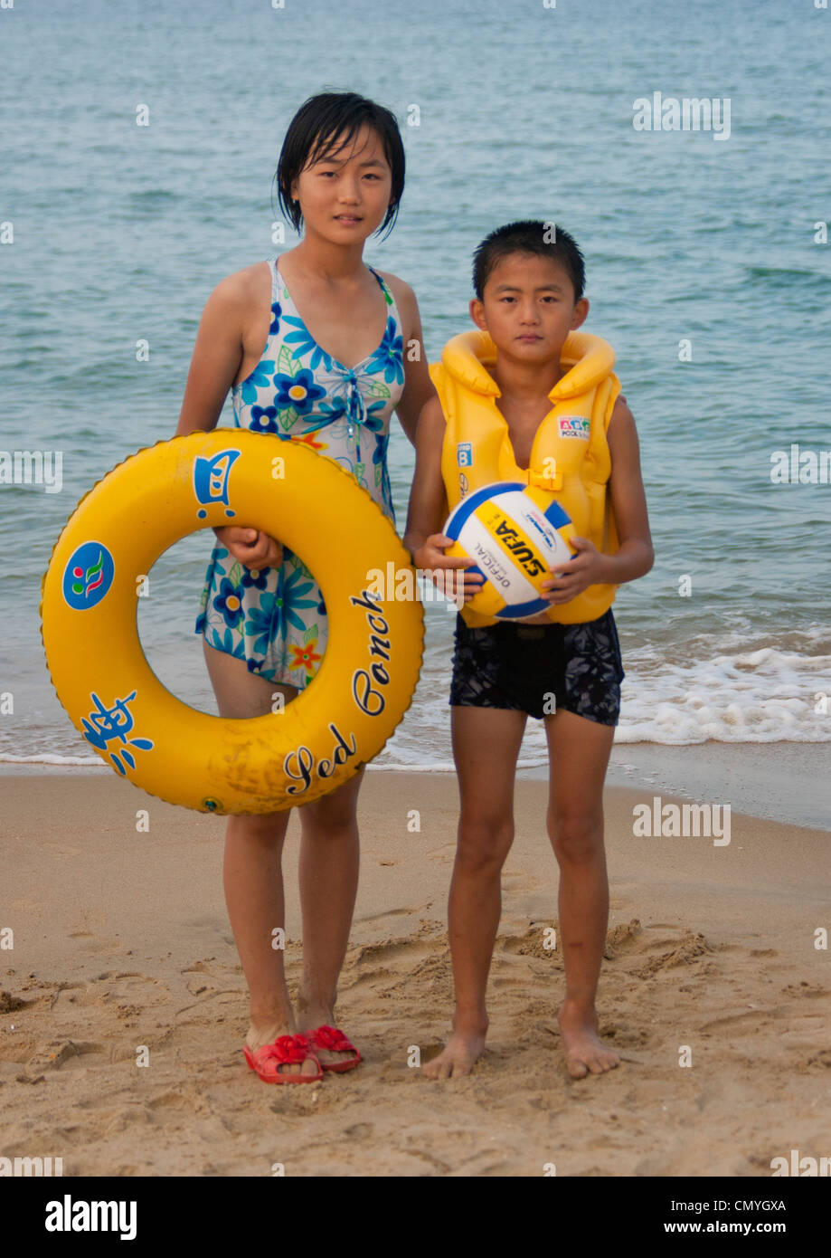 North korea beach hires stock photography and images Alamy