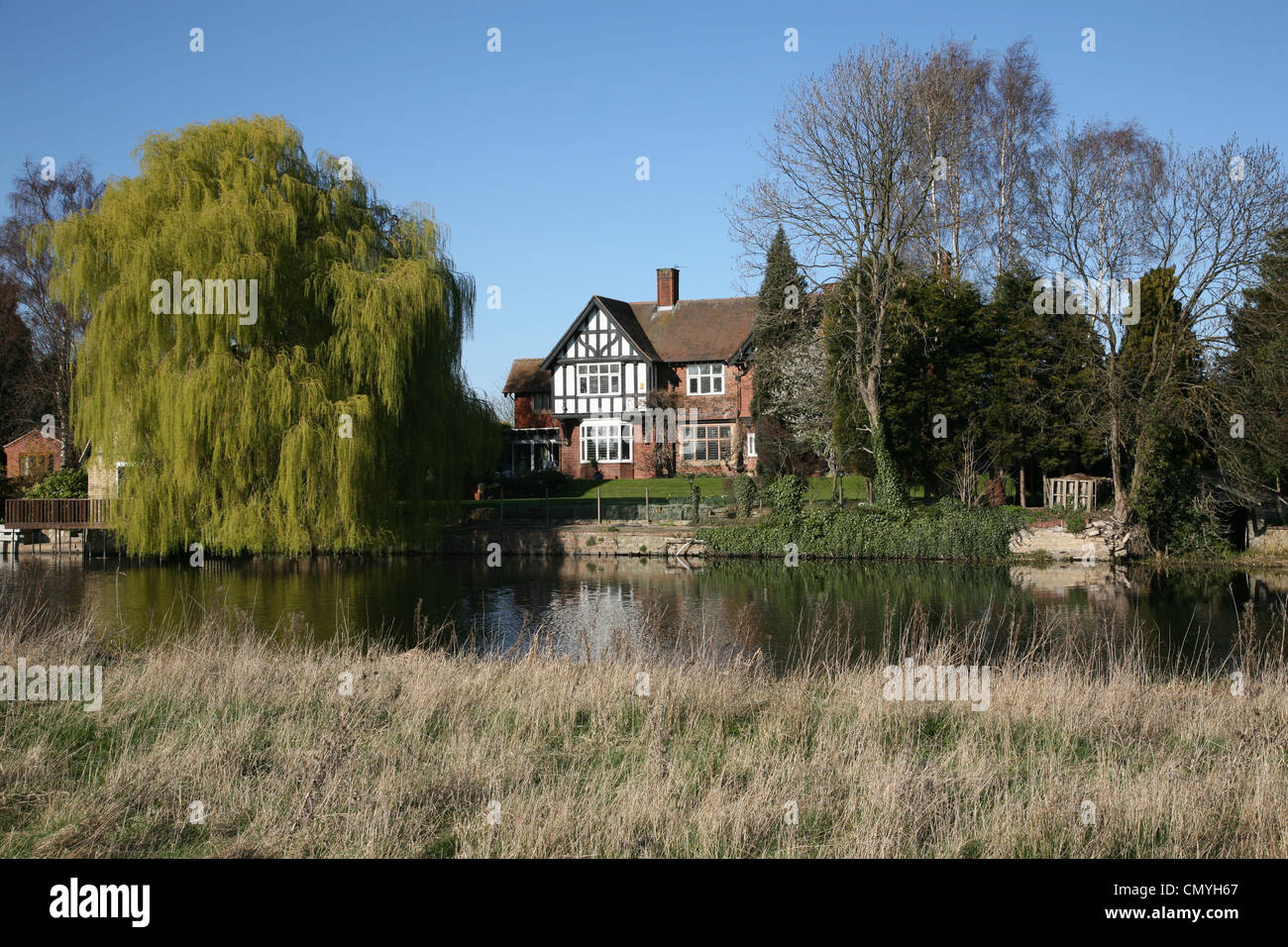 a house on the bank of the river soar normanton on soar nottinghamshire