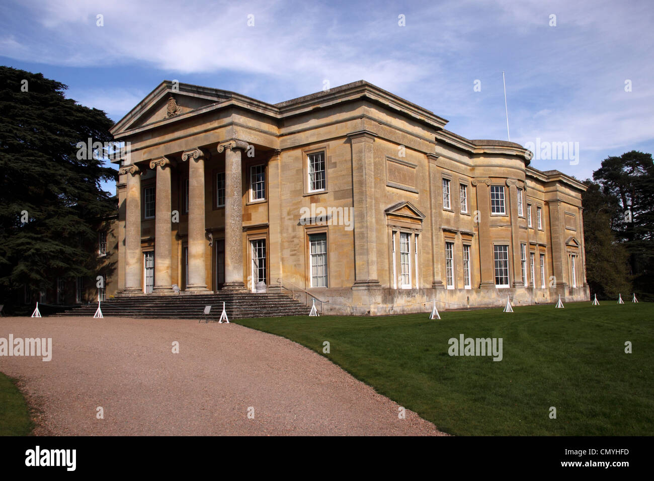 Spetchley House, a palladian style house built in 1811, at Spetchley