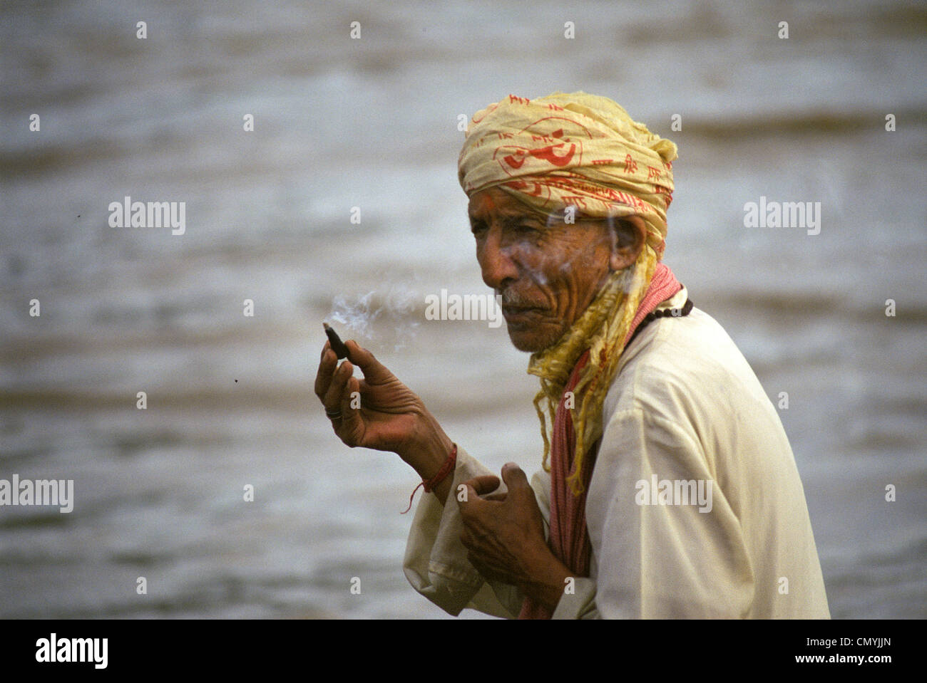 man in india Stock Photo