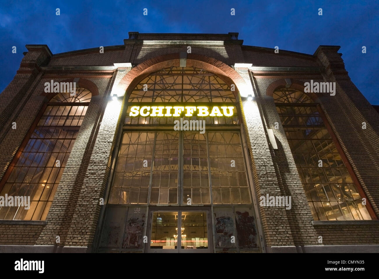 Switzerland Zurich, Schiffbau theater and event hall in Kreis 5 Stock Photo