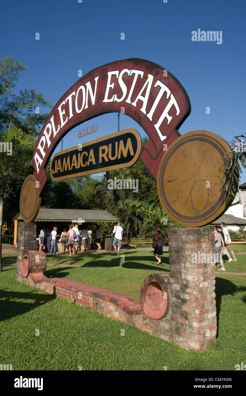 Jamaica Appleton Estate Jamaica Rum factory district St. Elisabeth
