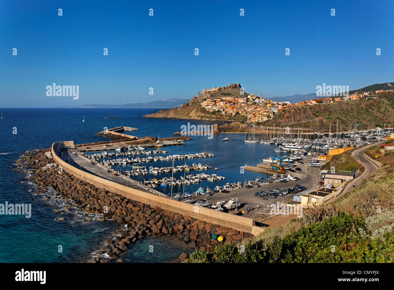 Port Castelsardo Hi res Stock Photography And Images Alamy