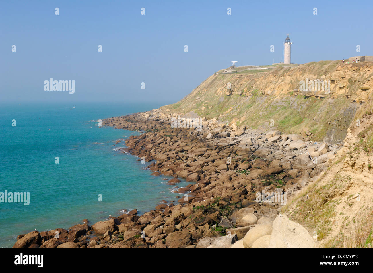 France, Pas de Calais, Audinghen, Cap Gris Nez, cliff Stock Photo - Alamy