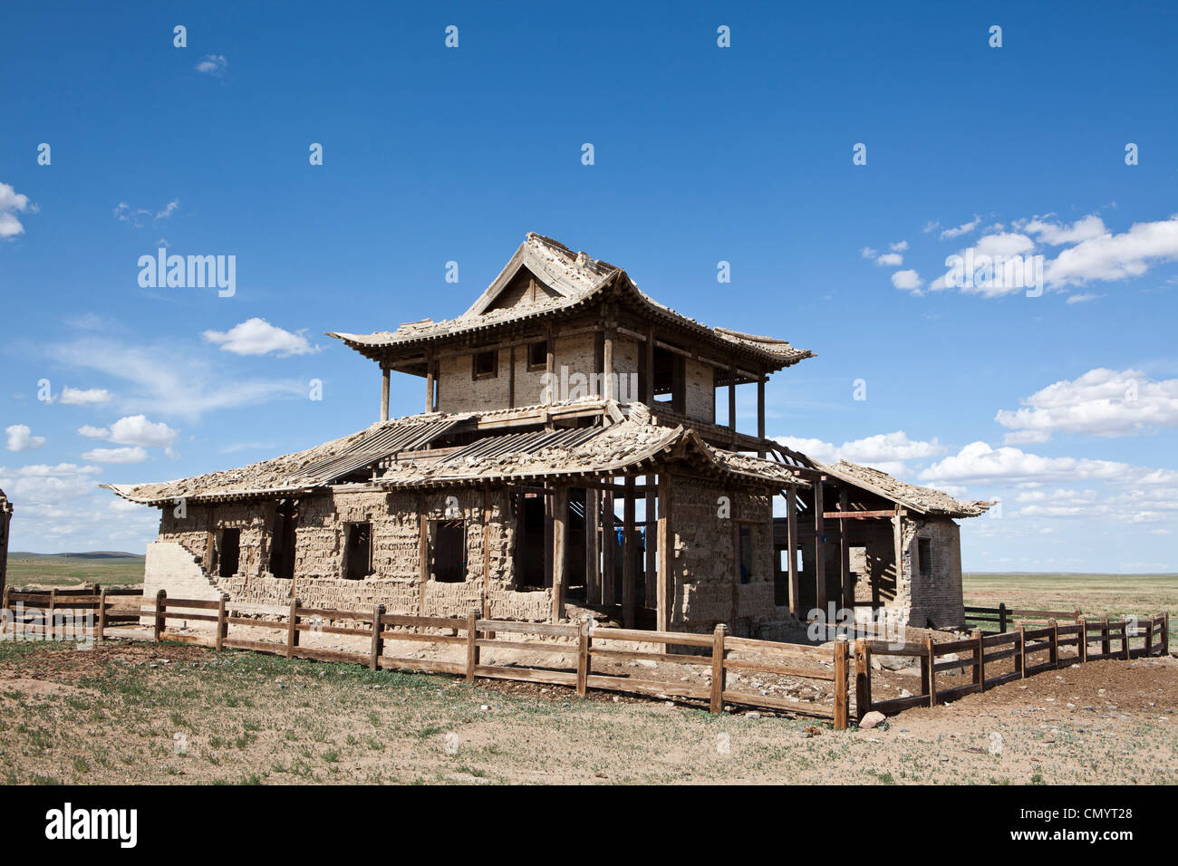 Abandoned Old House in Mongolia