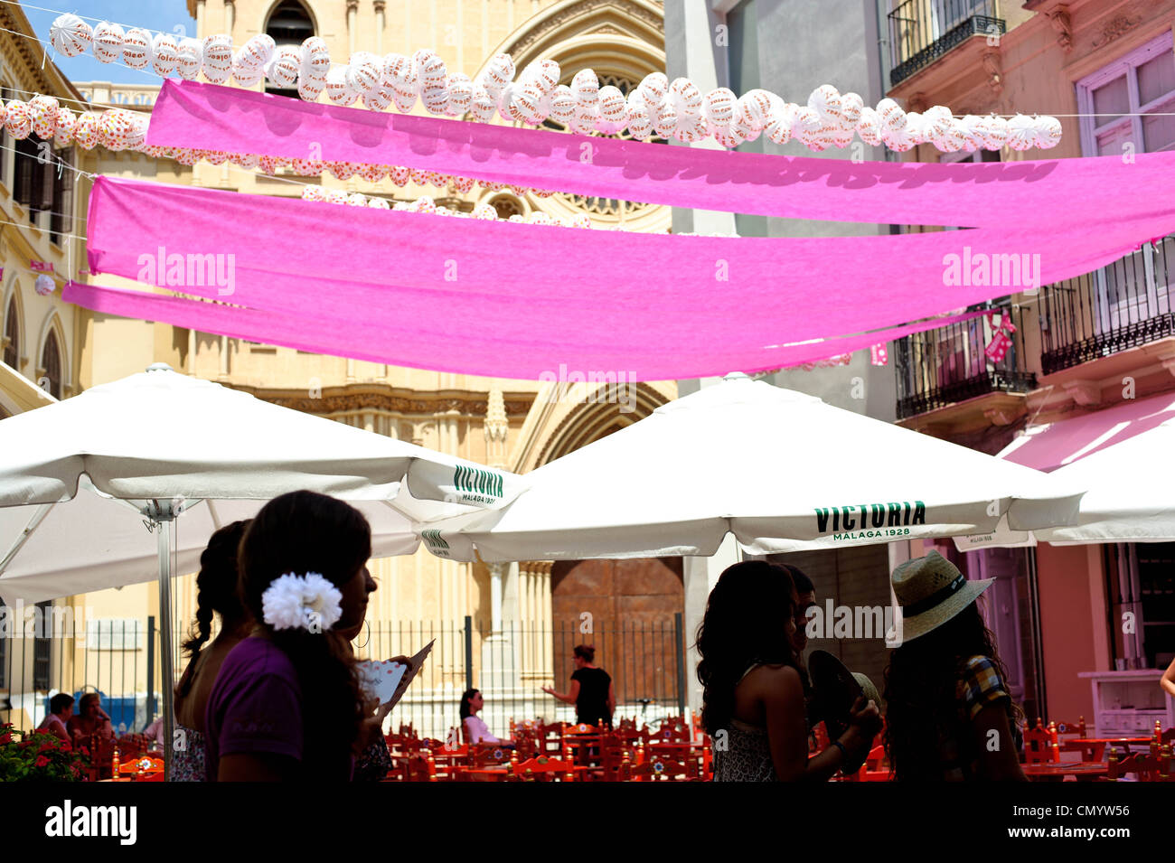 Feria (Fair) de Malaga, Spain, 2011 Stock Photo