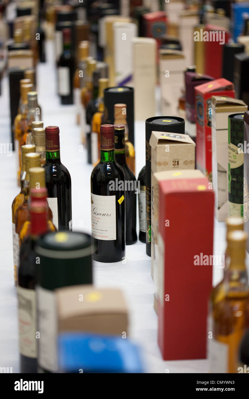 Bottles Of Whiskey And Wine For Sale At Montrose Auctions