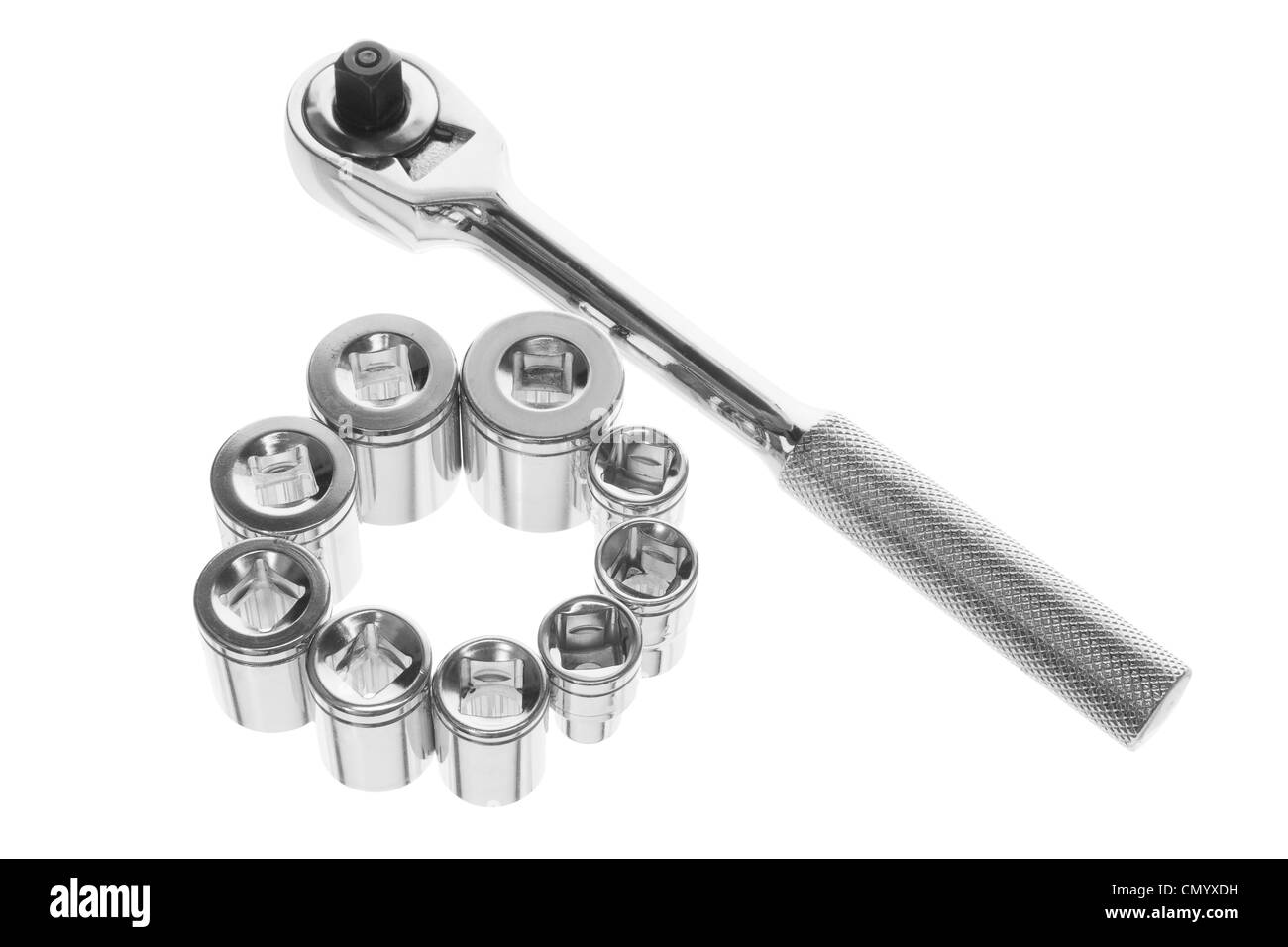Socket Spanner Wrench Stock Photo Alamy