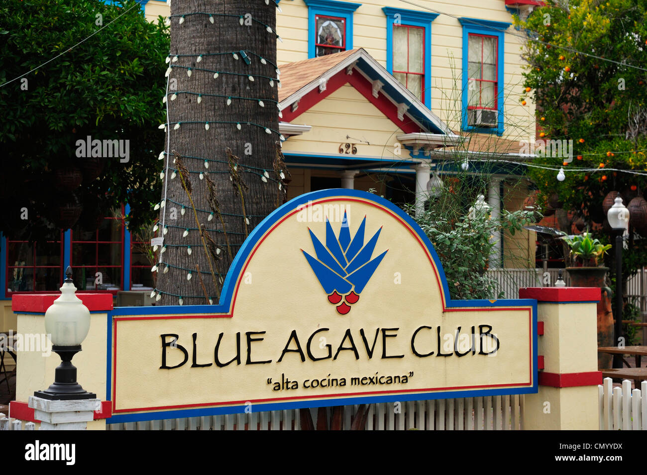 The Blue Agave Club at Pleasanton, CA Stock Photo