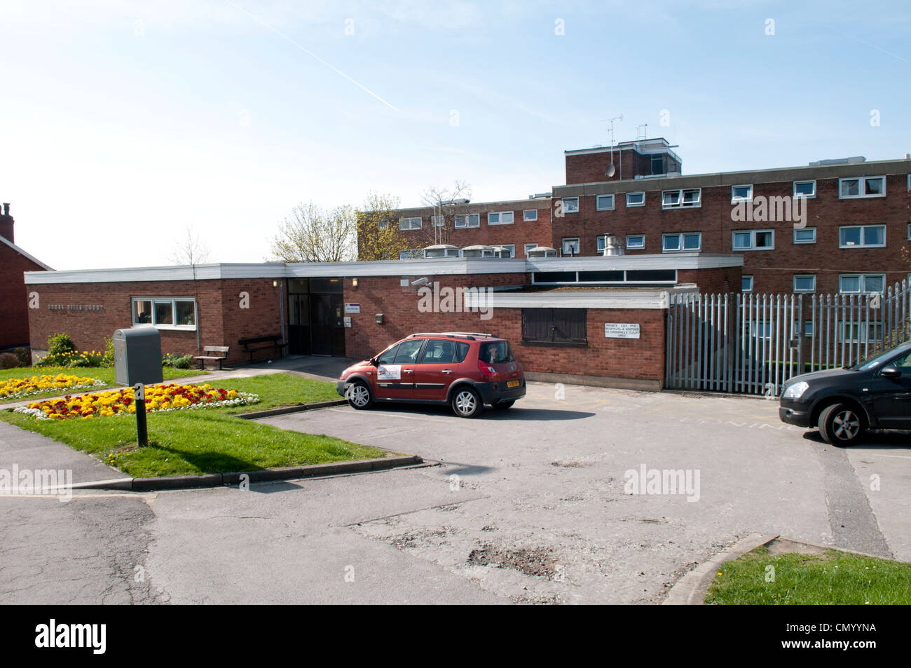 Cross Hills flats / sheltered Kippax Stock Photo Alamy