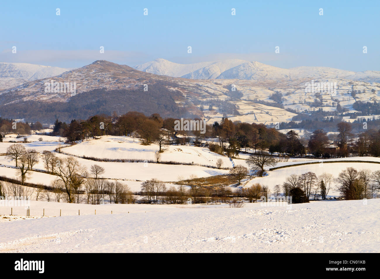 Furness Fells, Lake District, Cumbria, England Stock Photo