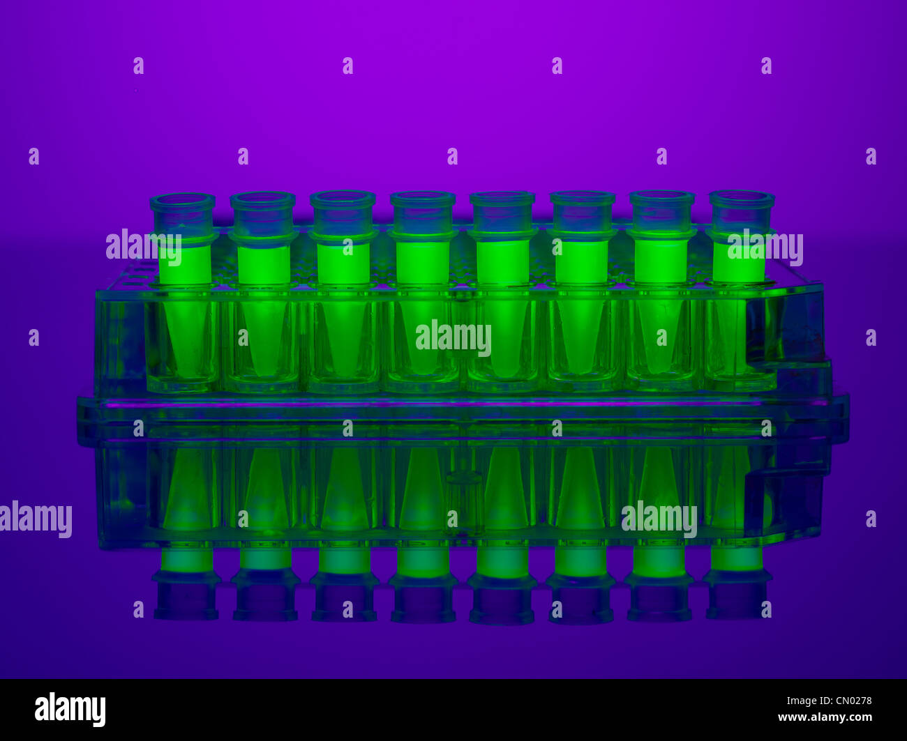 glowing-sample-vials-stock-photo-alamy