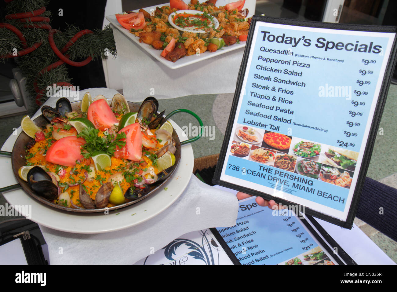 Miami Beach Florida,Ocean Drive,Art Deco Historic District,restaurant