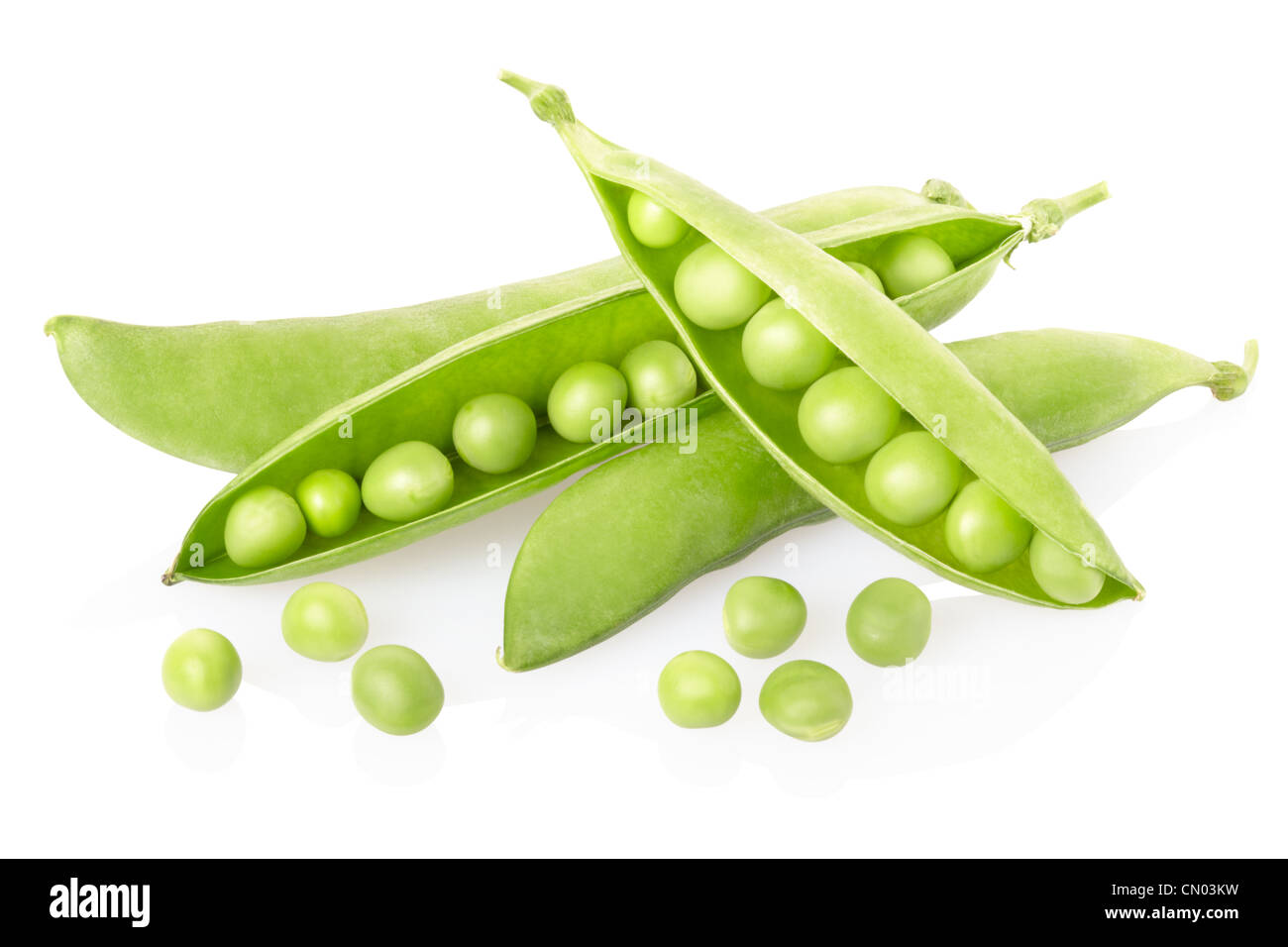 Green peas Stock Photo
