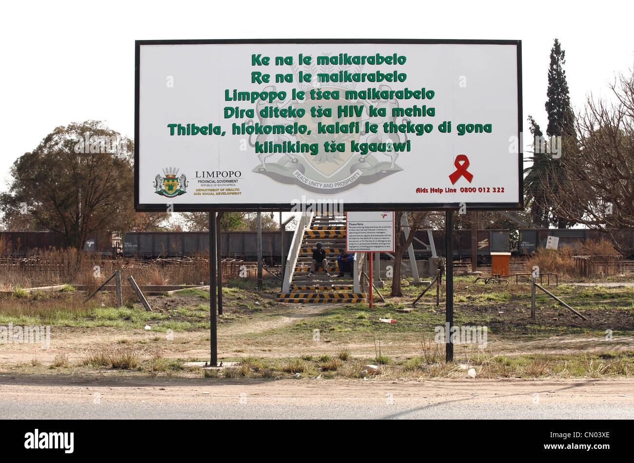 Hiv aids awareness billboard in hi-res stock photography and images - Alamy