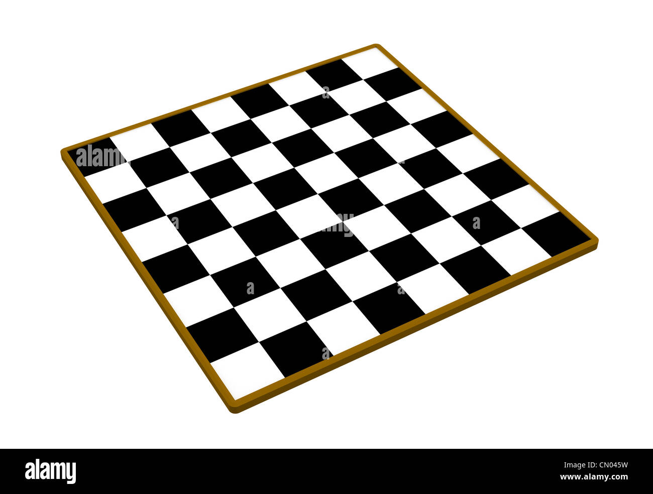 Empty Chess Board with Coordinates Isolated on White Stock Image - Image of  competition, play: 172496255