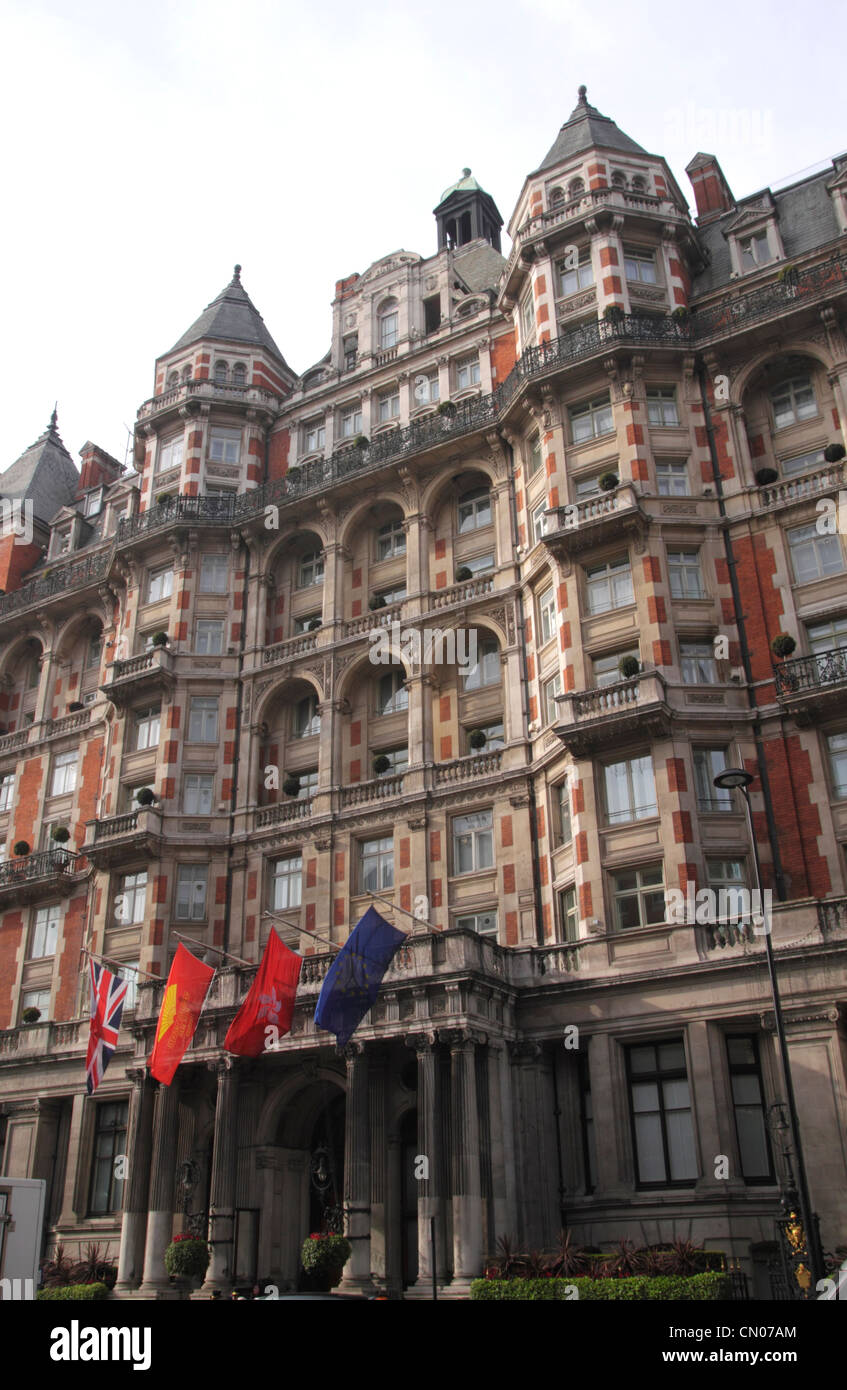 Mandarin Oriental Hotel Knightsbridge London Stock Photo