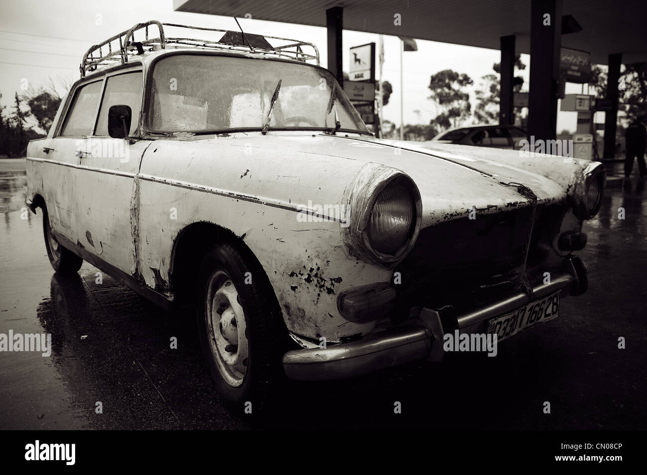 Old car, Tunisia Stock Photo Alamy