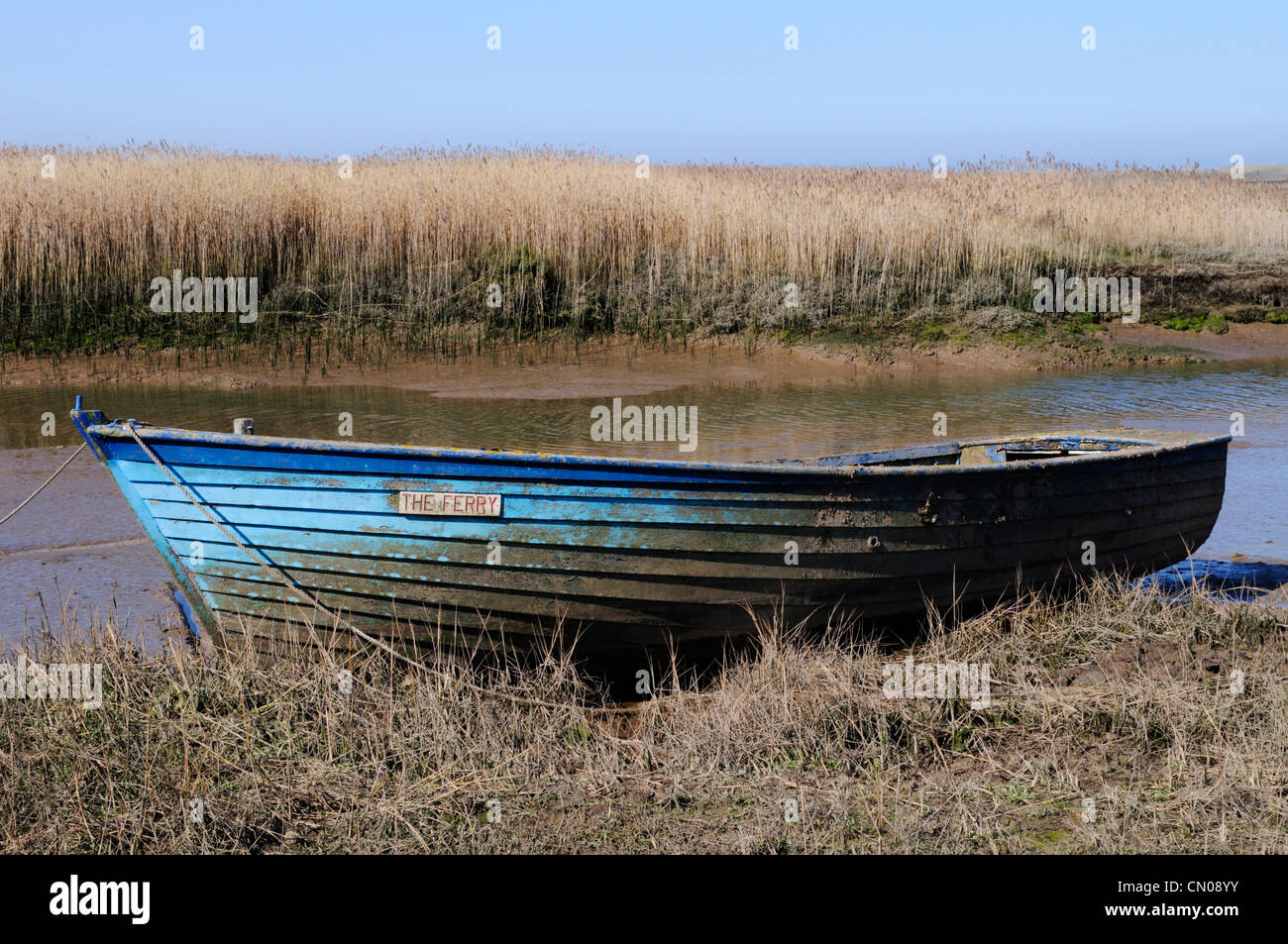 The Ferry, Brancaster Staithe, Norfolk, England, UK Stock Photo