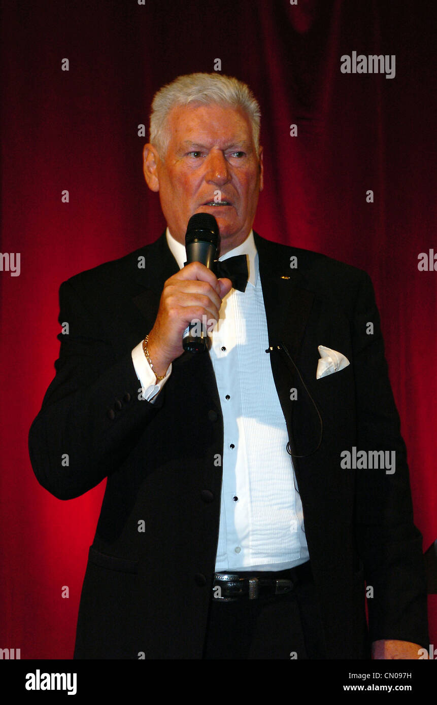 Roy Walker presenting at Rotherham Chamber of Commerce Business awards