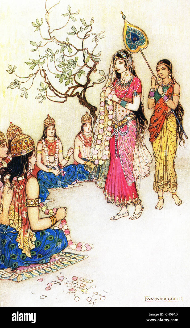 Hindu princess hi-res stock photography and images - Alamy
