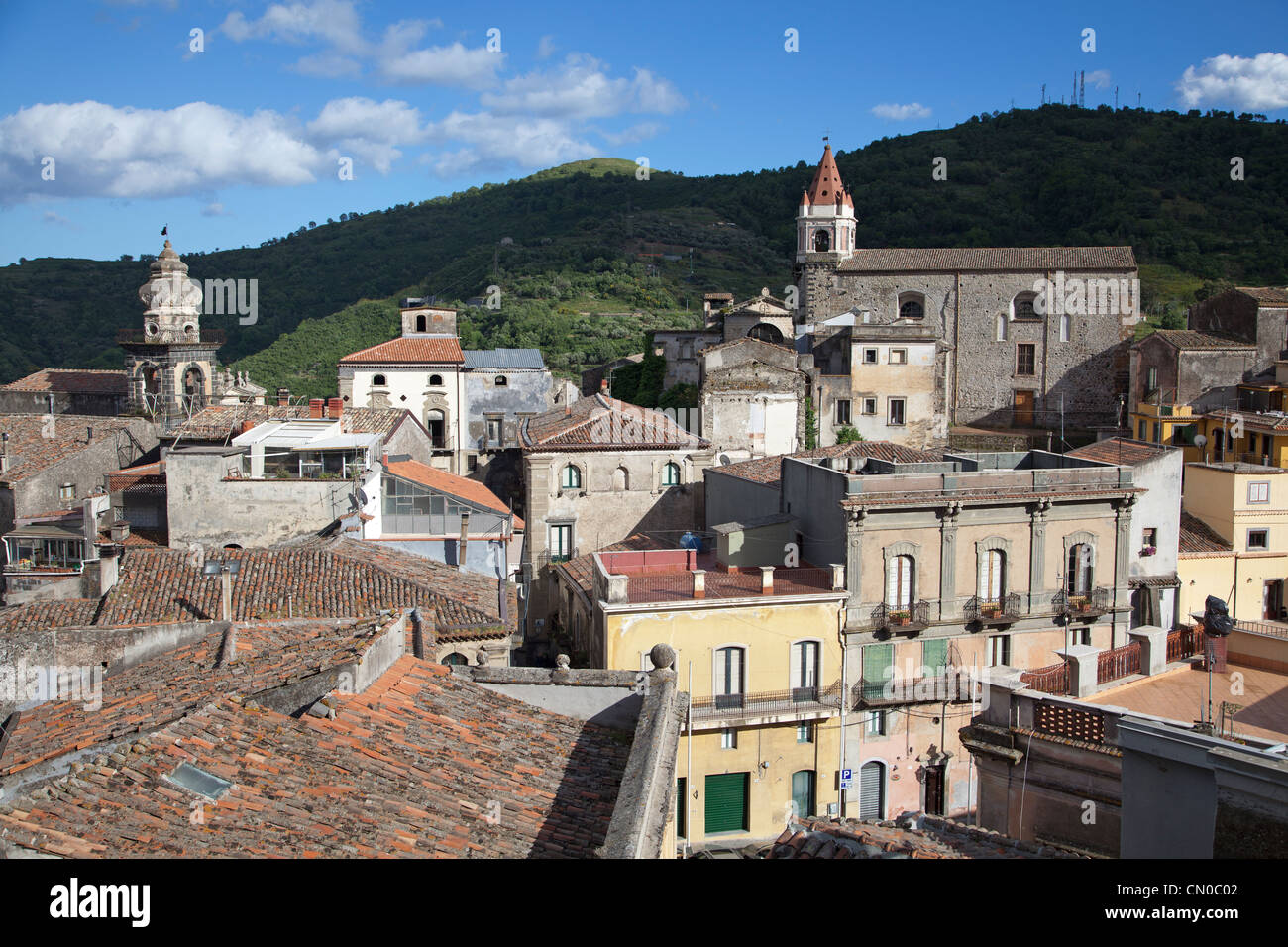 Castiglione di Sicilia Stock Photo Alamy