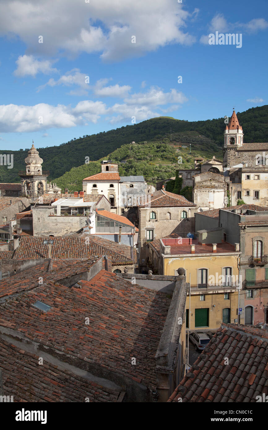 Castiglione di Sicilia Stock Photo Alamy
