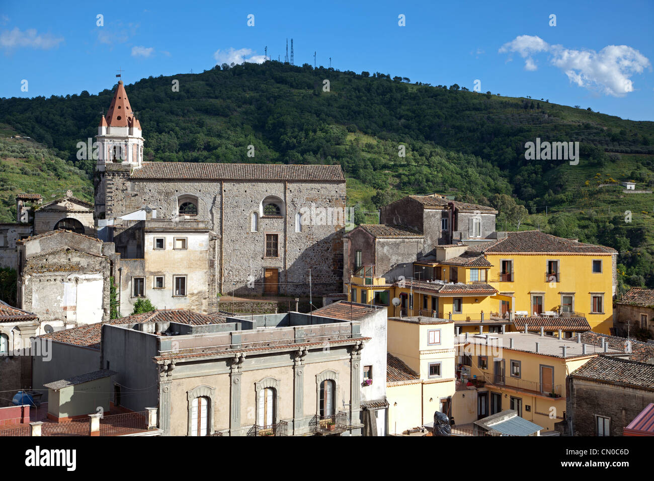 Castiglione di Sicilia Stock Photo Alamy