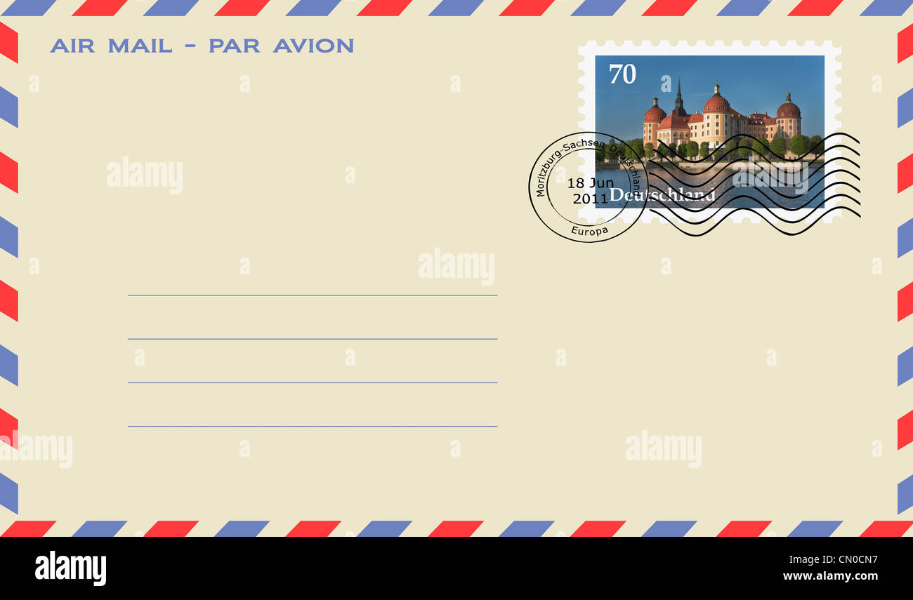 Envelope and stamp hi-res stock photography and images - Alamy