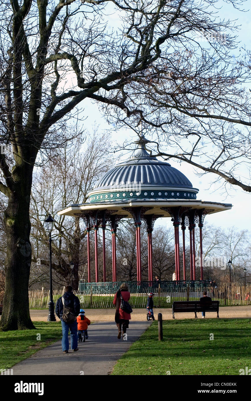 Band Stand in Clapham Common Stock Photo - Alamy