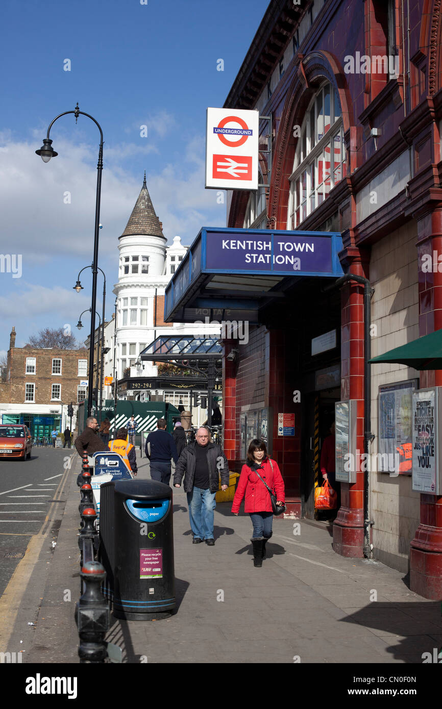 Kentish Town Underground Station, Camden, London, England, UK Stock Photo Alamy