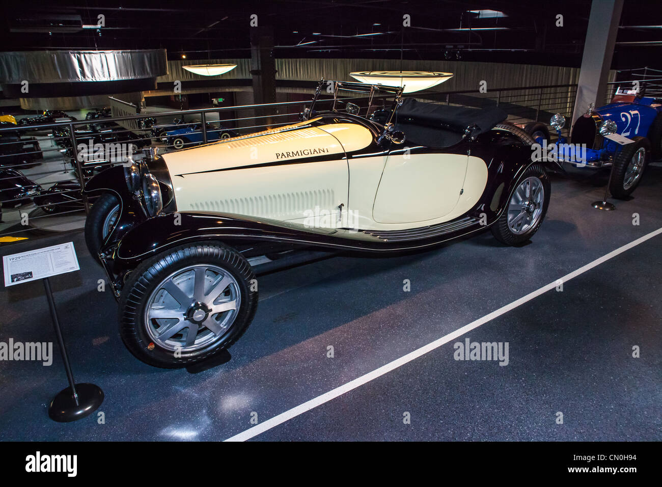 1929 Bugatti Type 43/44 Roadster Luxe Stock Photo
