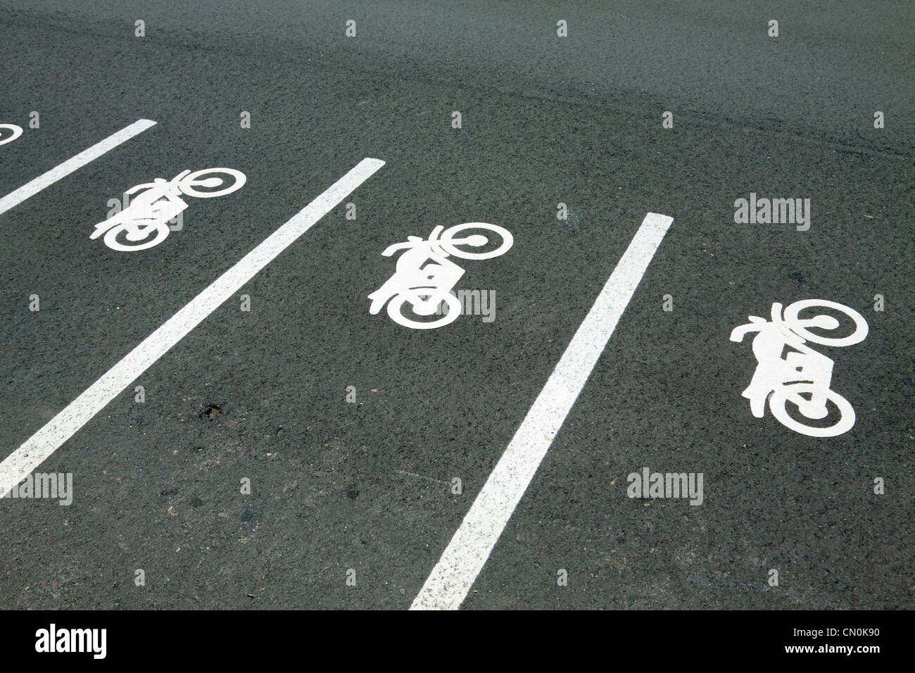Motorcycle Parking Area
