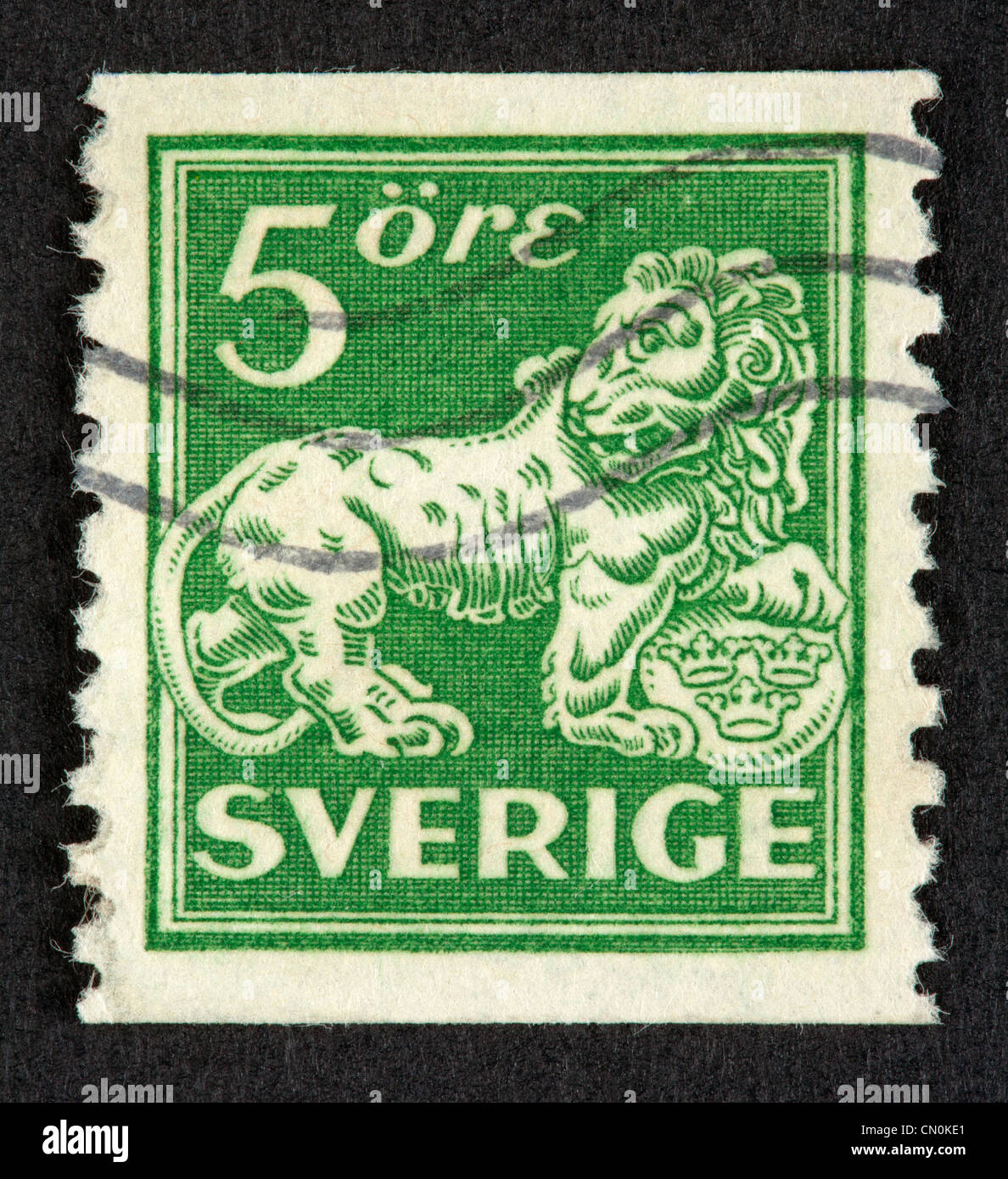 Swedish postage stamp Stock Photo 47343801 Alamy