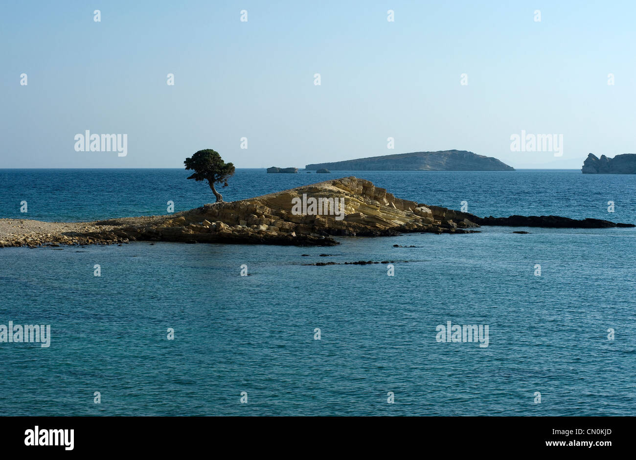 Monodendri beach, Lipsi Island, Dodecanese, Greece Stock Photo - Alamy