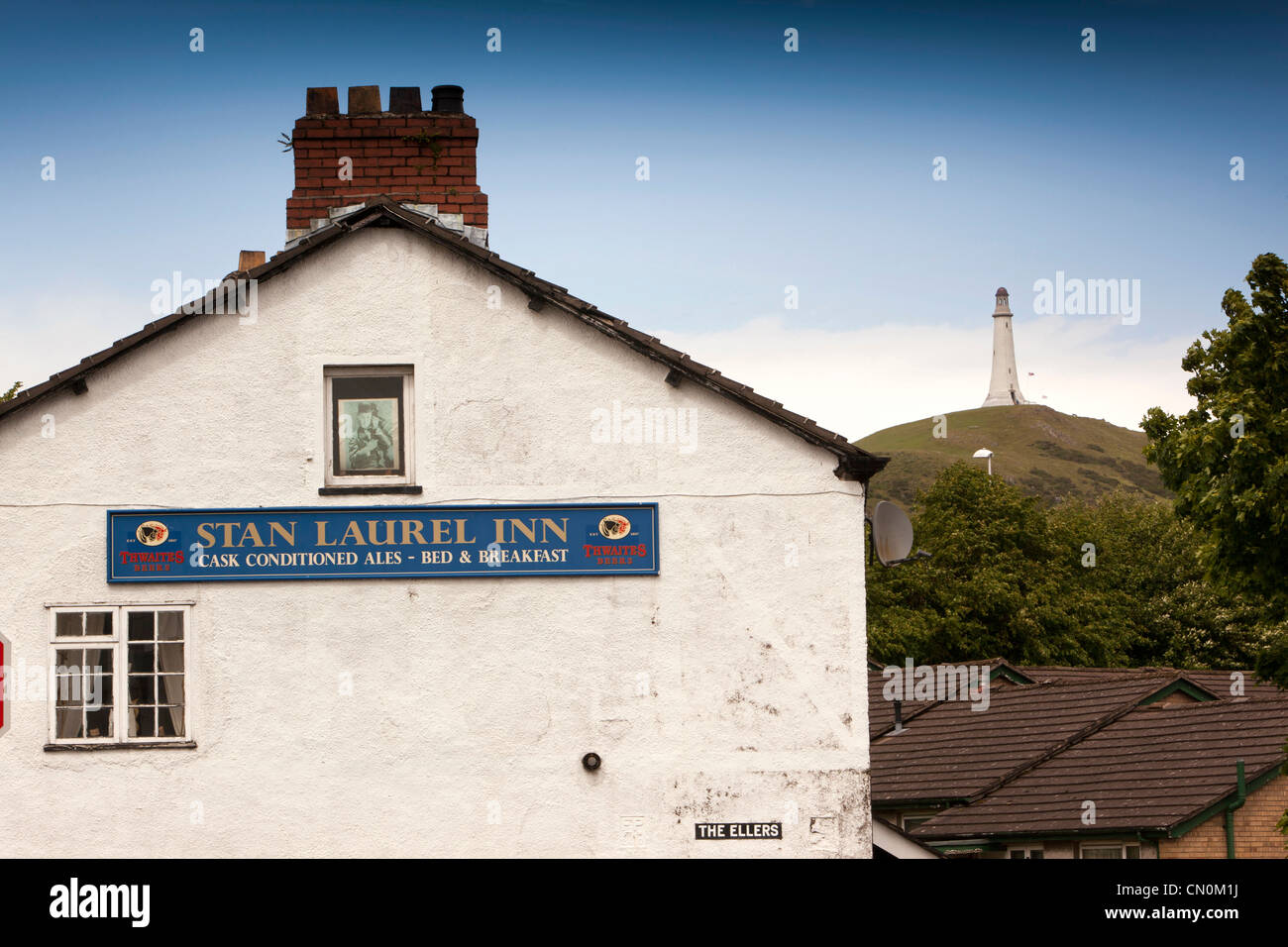 Stan laurel inn ellers ulverston cumbria uk england pub hires stock