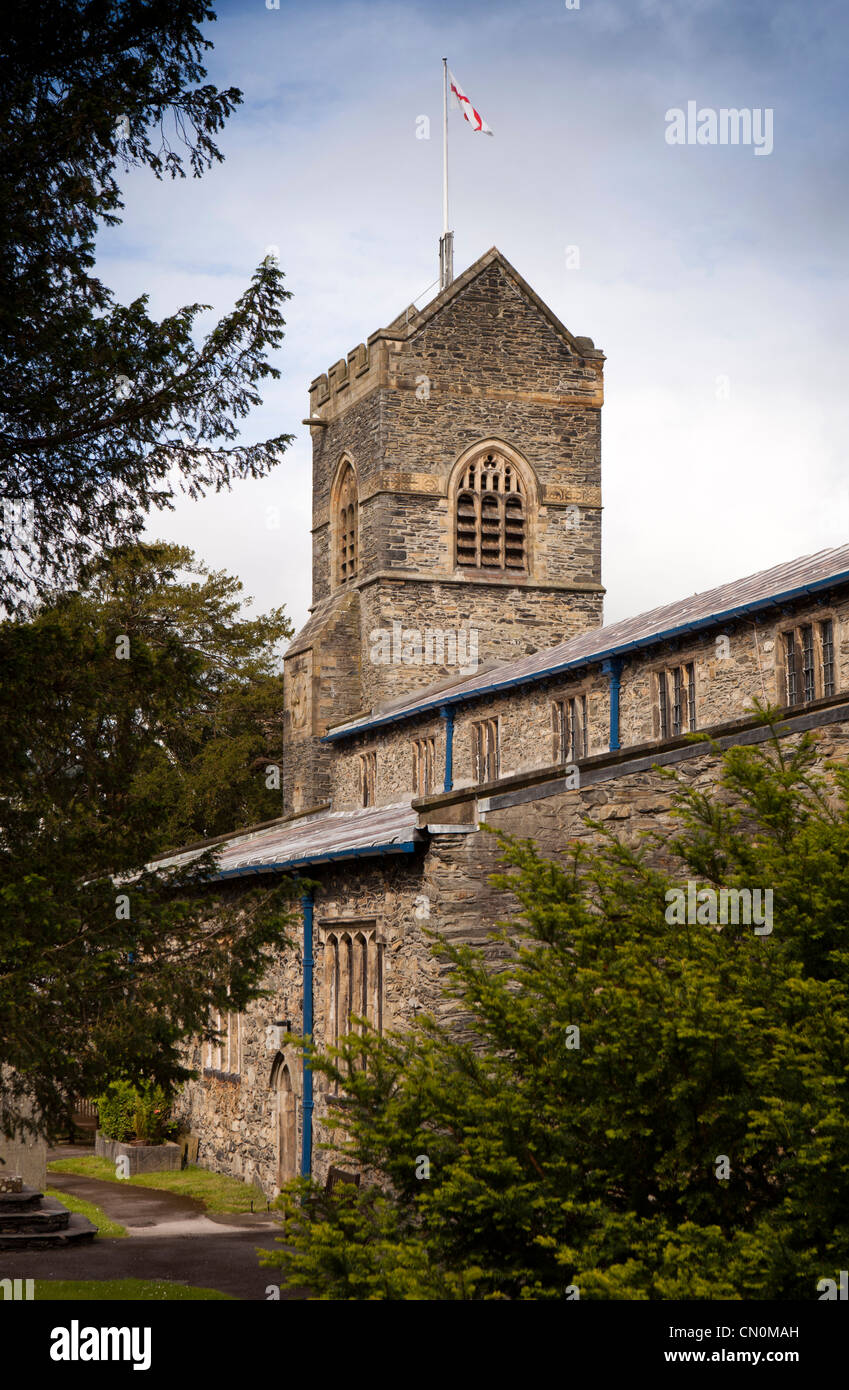 UK, Cumbria, Bowness on Windermere, St Martin’s Parish Church Stock Photo