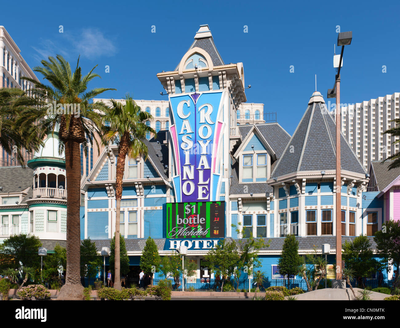 Casino Royale, Las Vegas Paradise Stock Photo