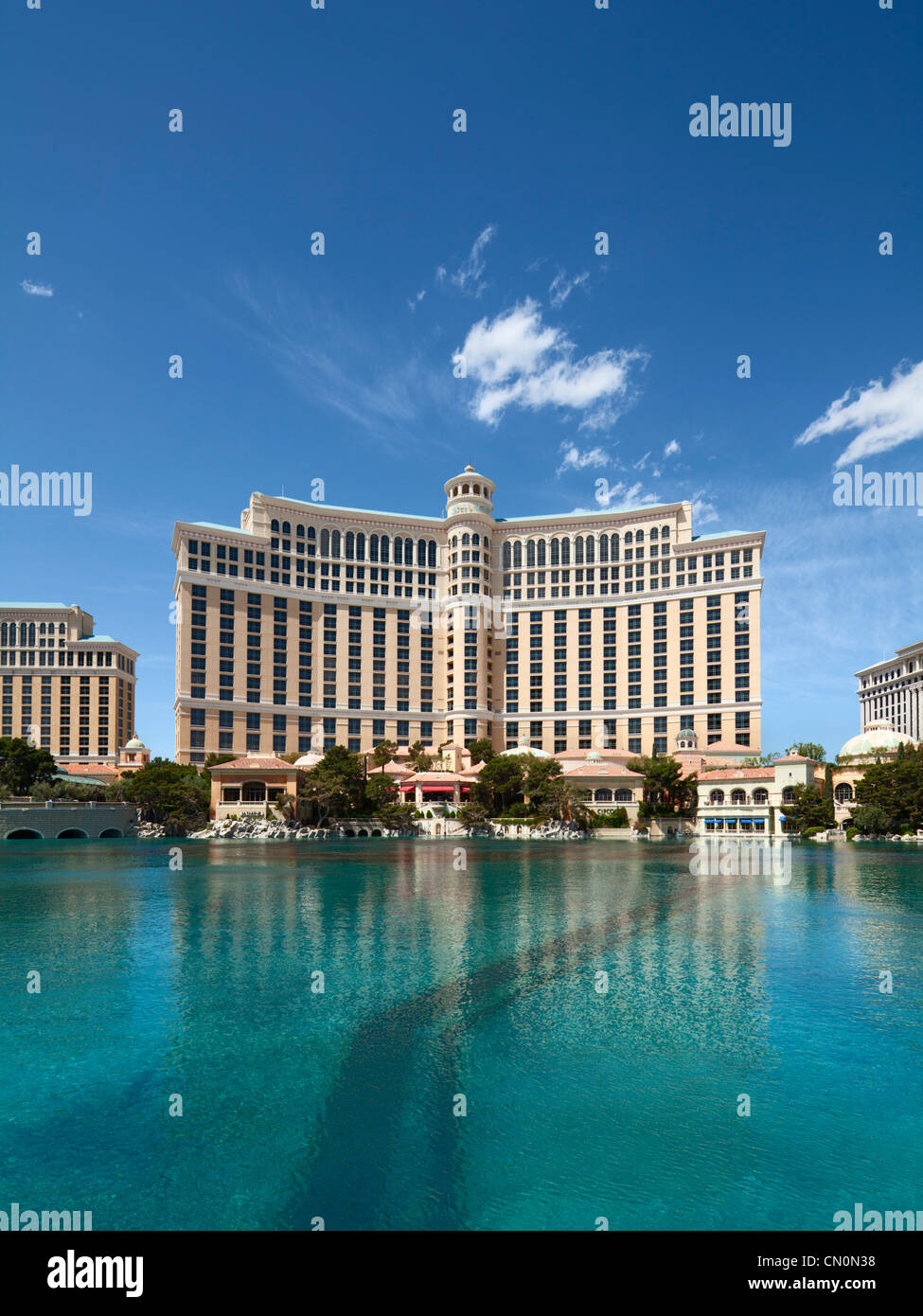 Bellagio Las Vegas Paradise Stock Photo Alamy