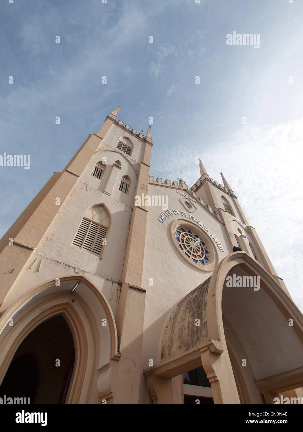 St Francis Xavier Church in Melaka Malaysia Stock Photo Alamy
