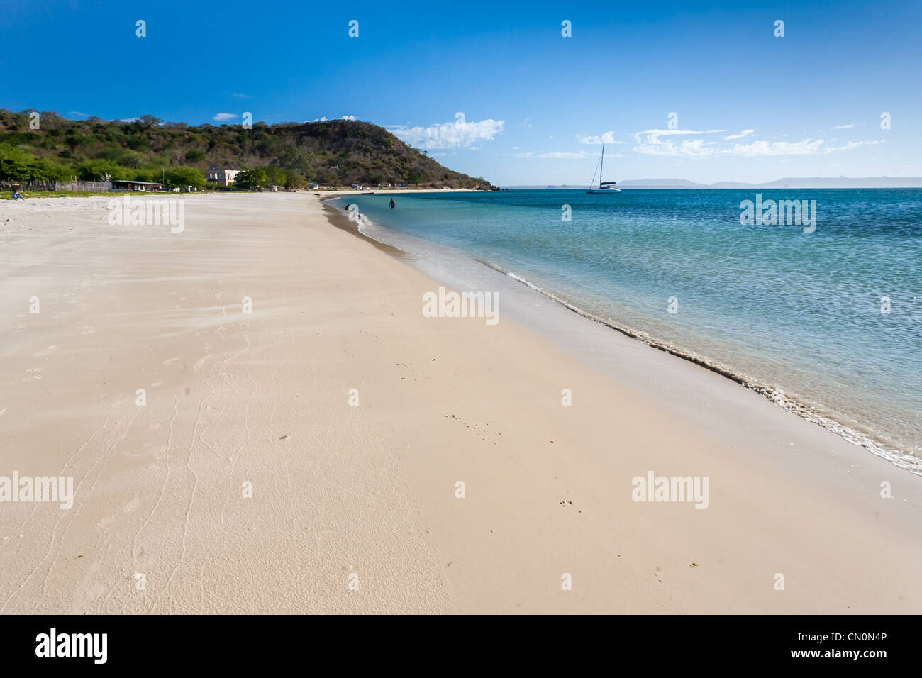 Beach of the Antsiranana bay (Diego Suarez), northern Madagascar Stock Photo