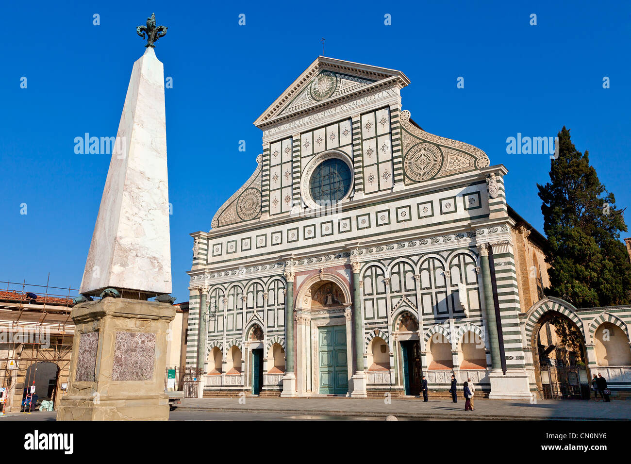 Europe, Italy, Florence, Santa Maria Novella Stock Photo