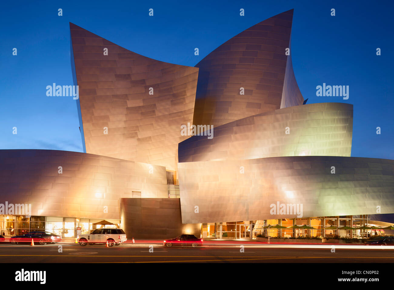 Walt Disney Concert Hall, Los Angeles Stock Photo
