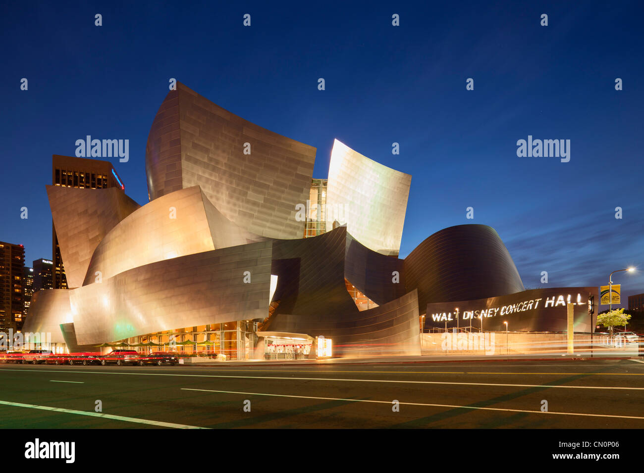 Walt Disney Concert Hall, Los Angeles Stock Photo