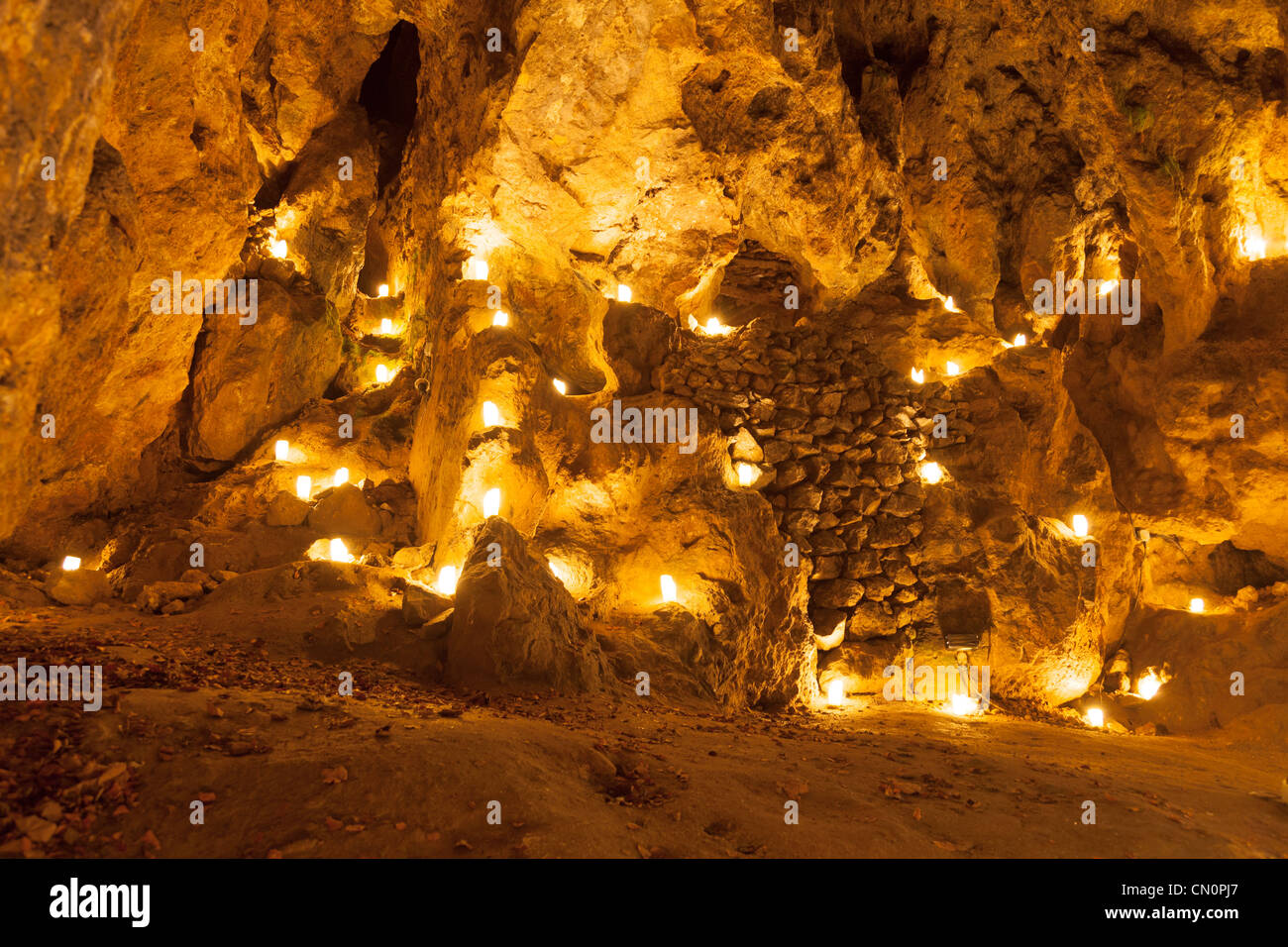 Great Masson Cavern Heights of Abraham Matlock Stock Photo
