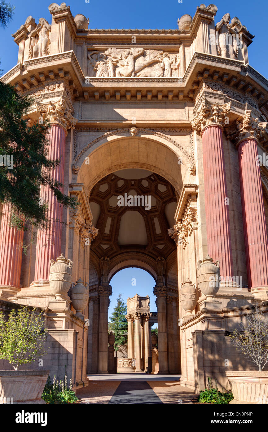 Palace of Fine Arts San Francisco USA Stock Photo