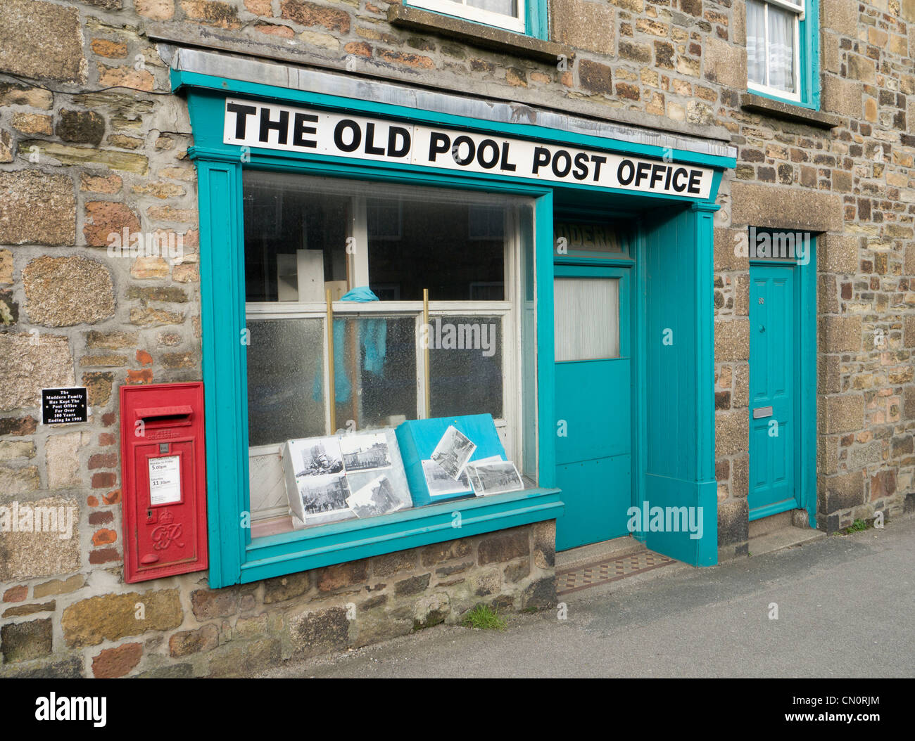 The Old Pool Post Office in Cornwall UK. Stock Photo
